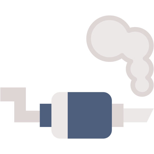 tubo de escape icono gratis