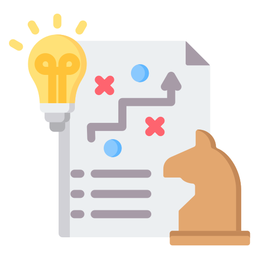 planificación estratégica icono gratis
