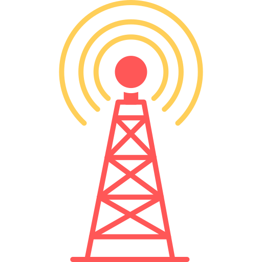 torre de radio icono gratis