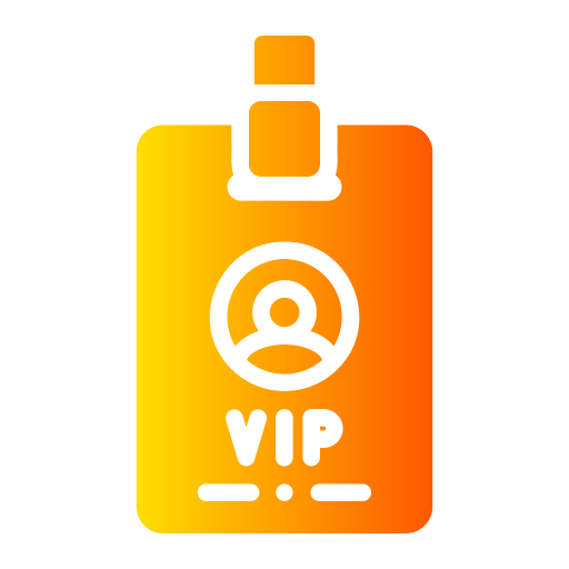 Vip card free icon