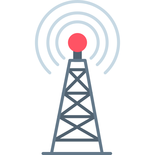 torre de radio icono gratis