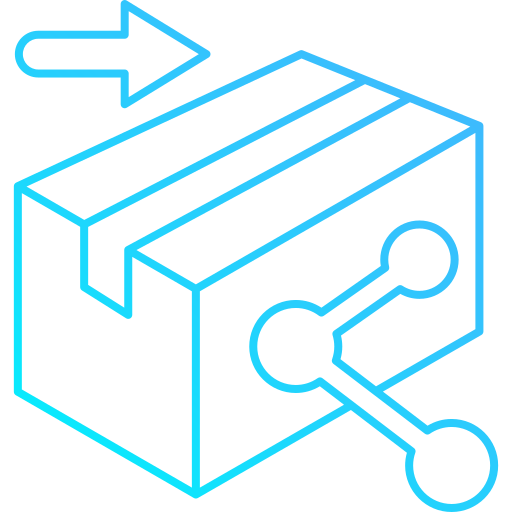 Distribution free icon Distribution free icon