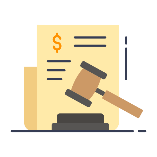 informe financiero icono gratis