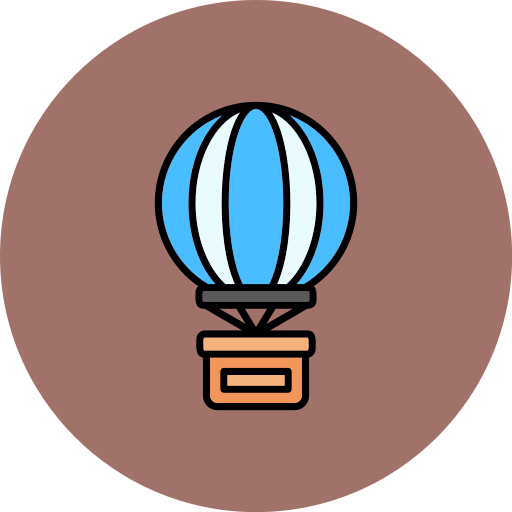 balao de ar quente grátis ícone