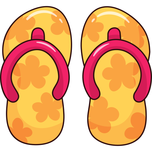 sandalias icono gratis