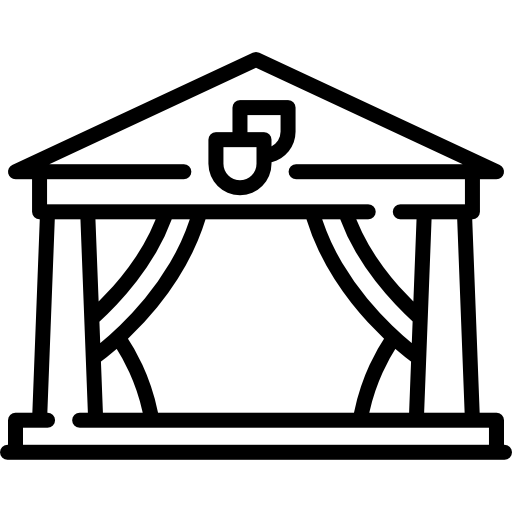 teatro grátis ícone