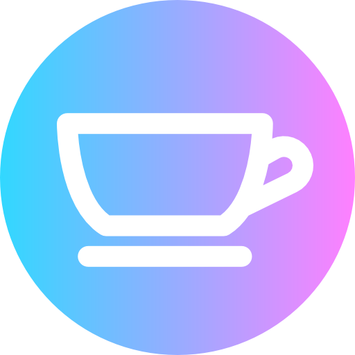 Coffee cup Super Basic Rounded Circular icon