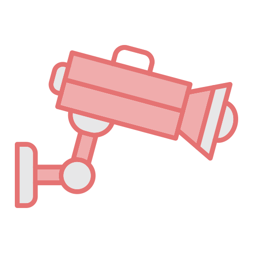 circuito cerrado de televisión icono gratis