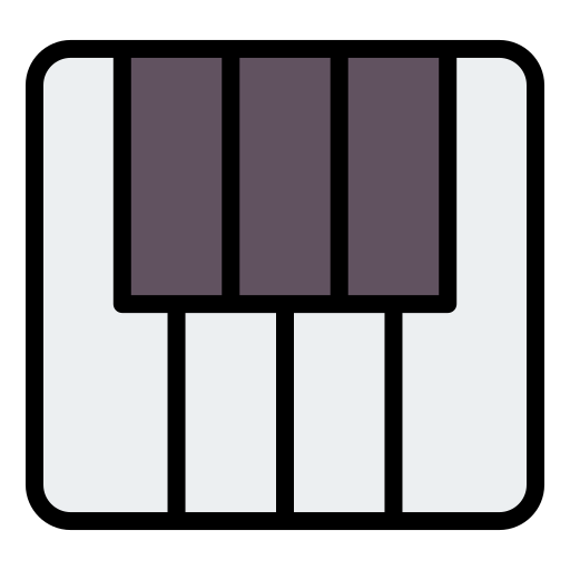 piano icono gratis