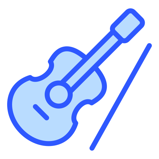 violín icono gratis