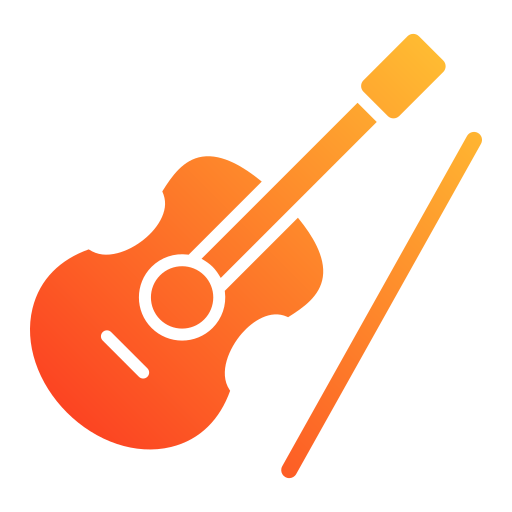 violín icono gratis