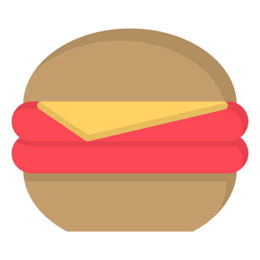 Burger free icon