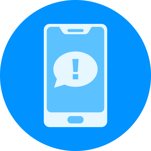 Phone alert free icon