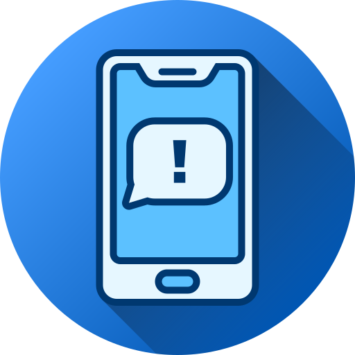 Phone alert free icon