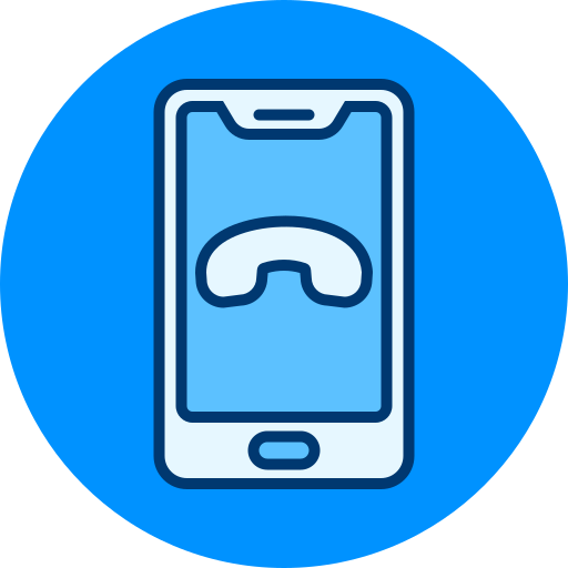 Phone call end free icon