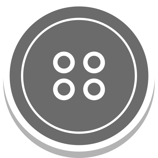 Cloth button free icon