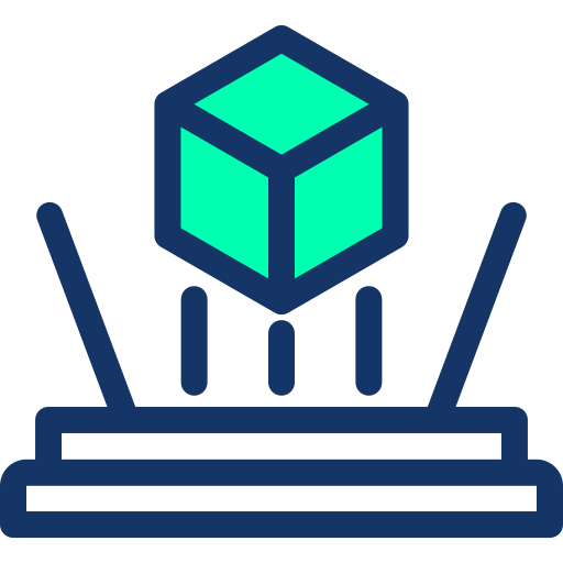 Holographic free icon