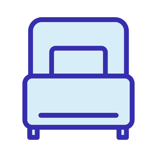 Кровать бесплатно иконка