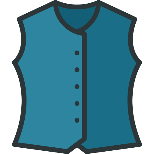 Vest free icon