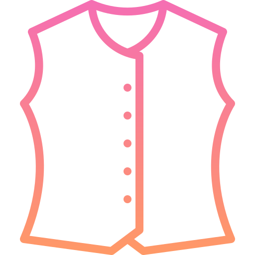 Vest free icon