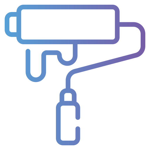 rodillo icono gratis