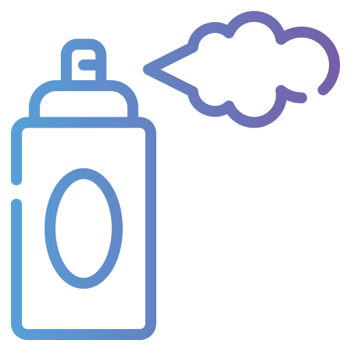 pintura en aerosol icono gratis