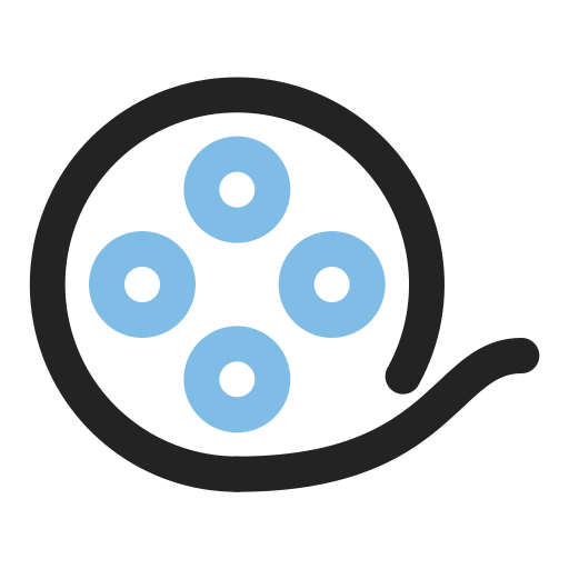 rollo de película icono gratis