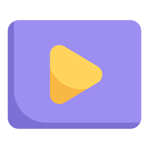 reproductor de video icono gratis