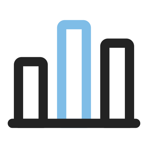 estadísticas icono gratis