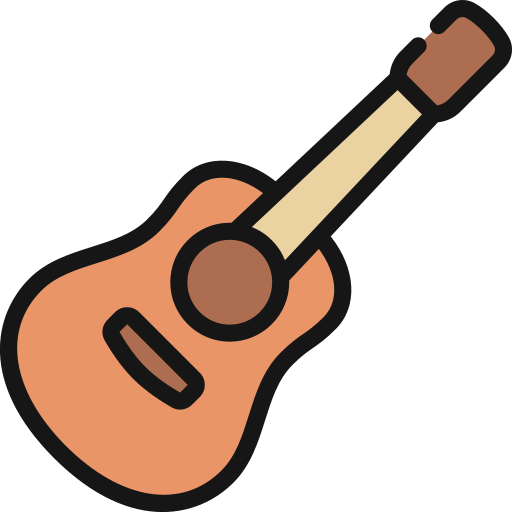 guitarra acustica icono gratis