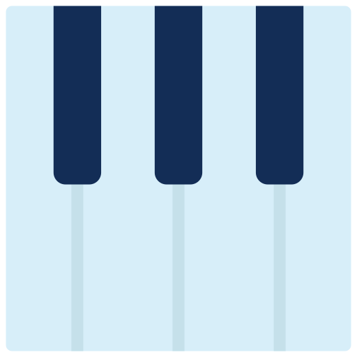 piano icono gratis