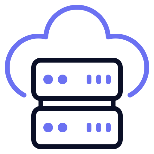 servidor en la nube icono gratis
