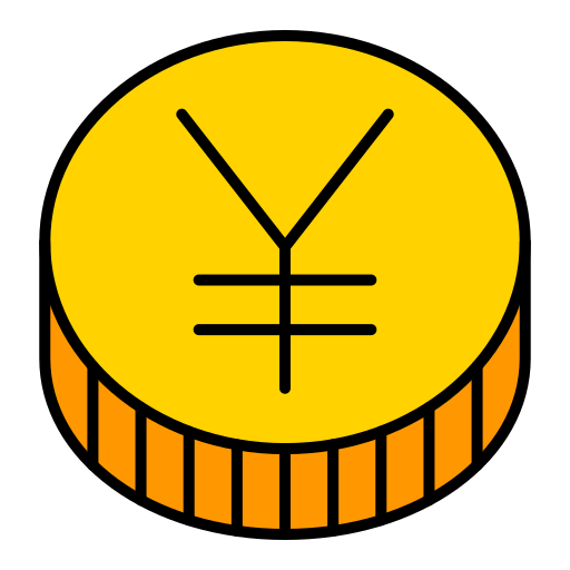 yen icono gratis