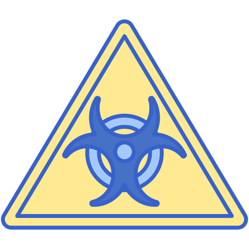 danger biologique Icône gratuit danger biologique Icône gratuit