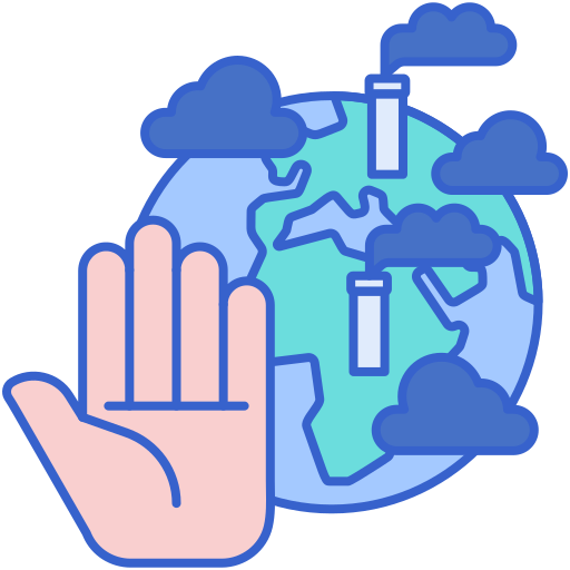 Pollution free icon Pollution free icon