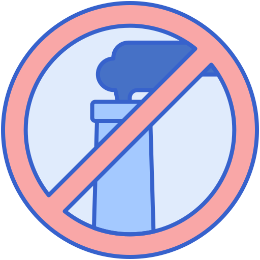 Pollution free icon Pollution free icon