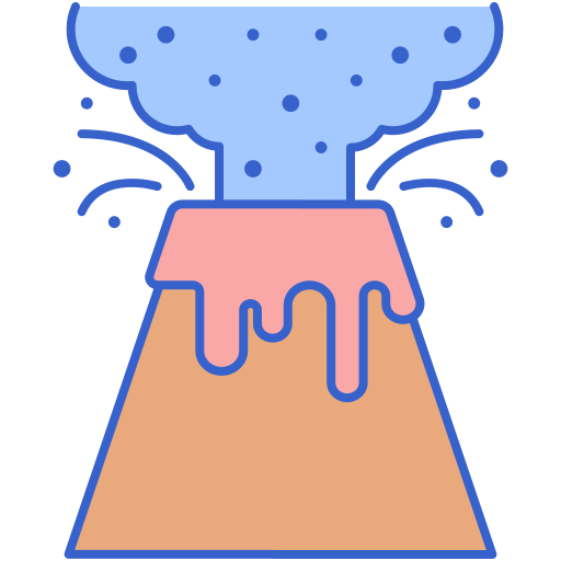 vulkanisch kostenlos Icon