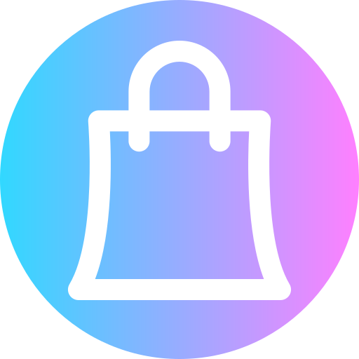 Shopping bag Super Basic Rounded Circular icon