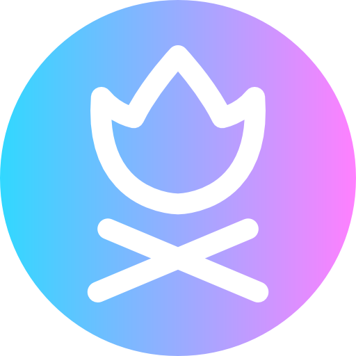 hoguera icono gratis