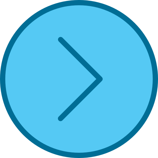 flecha correcta icono gratis