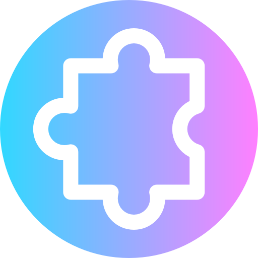 Puzzle Super Basic Rounded Circular icon