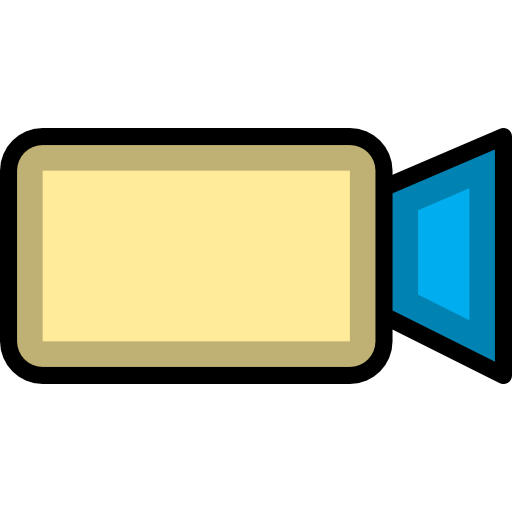 camara de video icono gratis