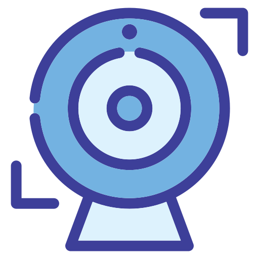 cámara web icono gratis