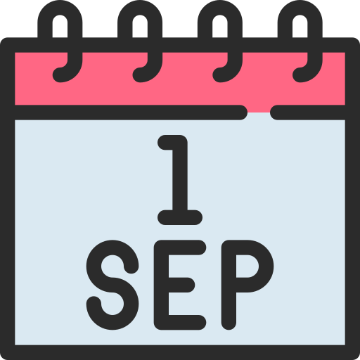 septiembre icono gratis