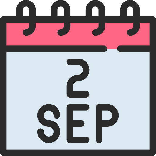 septiembre icono gratis