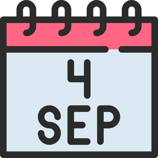 septiembre icono gratis