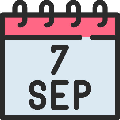 septiembre icono gratis