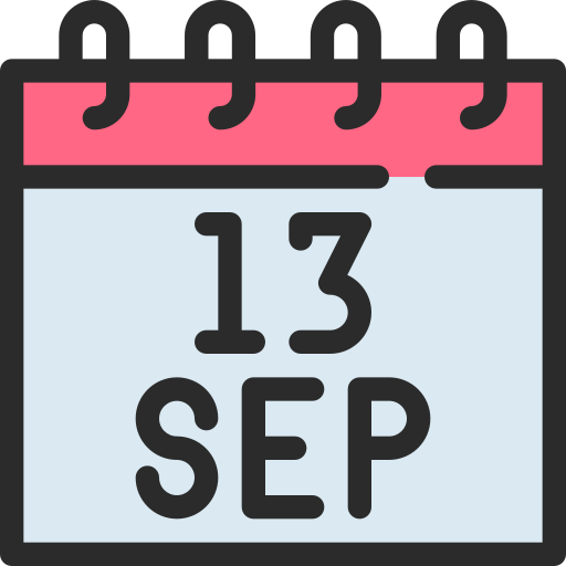 septiembre icono gratis