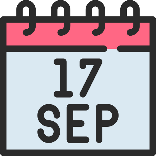 septiembre icono gratis