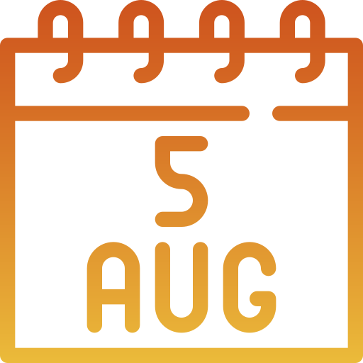 agosto icono gratis